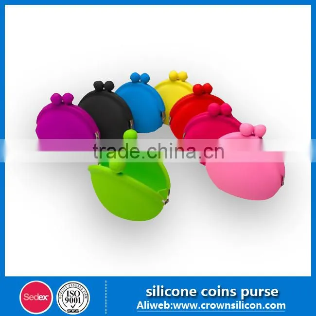 Fashionable Silicone Coin Wallet/pruse