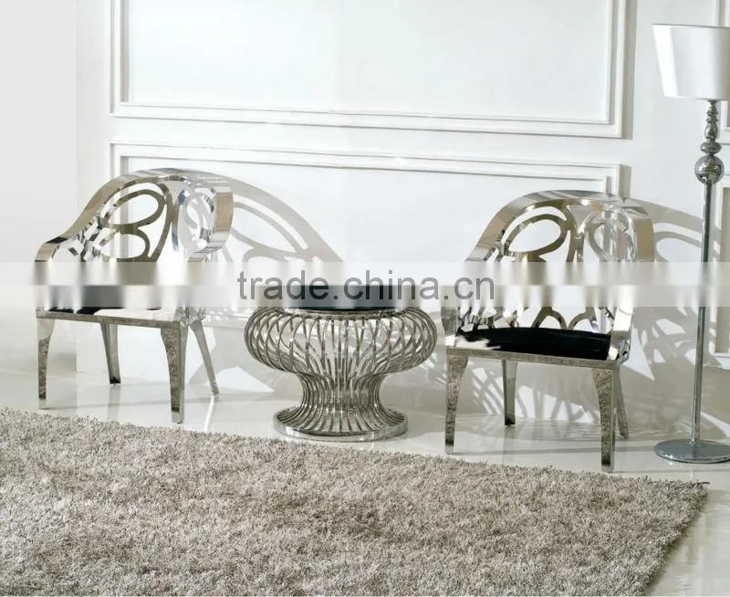 FC28 living room furniture stainless steel Leisure Chair modern Leisure Chair