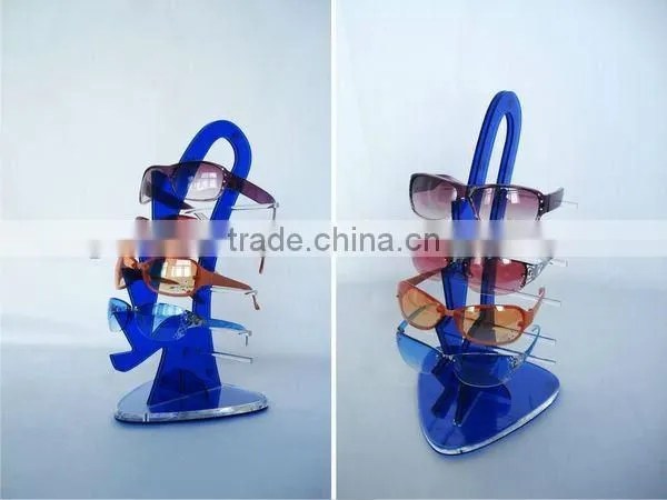 useful Acrylic Sunglasses Retail Shop Display/2015 fashion design acrylic sunglass display rack wholesale price China