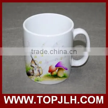 liling 11 oz plain white blank sublimation coffee ceramic mug