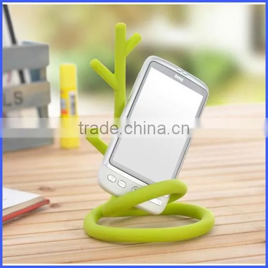 Decorative silicone tree branch