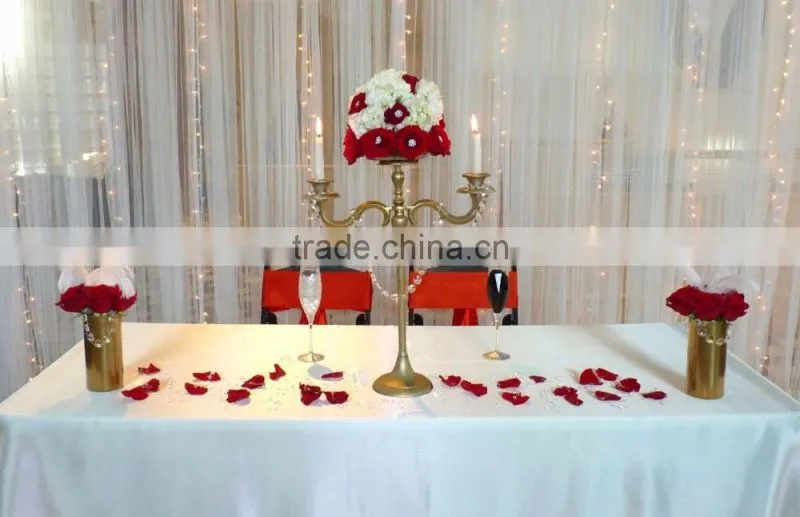 silver plated wedding candelabra
