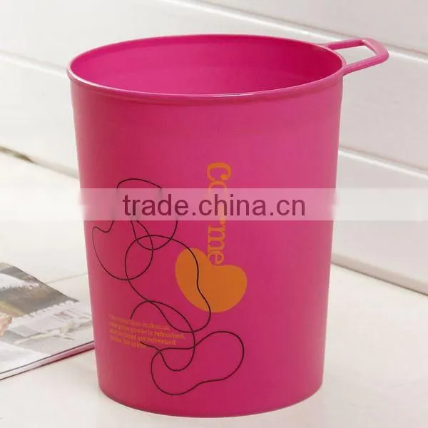 three size PP plastic wastbin with the handle