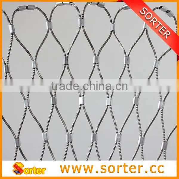 Stainless steel woven wire mesh slope stabilization mesh