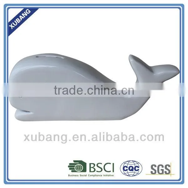 Poly Resin Whale Kids Money Boxes