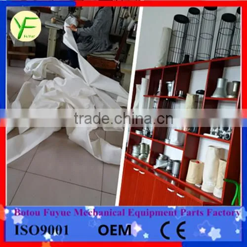 Dust collector machine epoxy coated filter bag wire cage