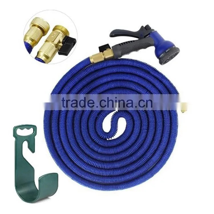 Green color most strong garden hose and sprinkler as seen on tv