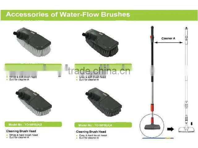 Long handle car cleaning brush, telescopic bus wash brush, long handle window glass cleaning brush
