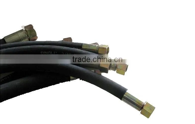 SAE 100 R13 hose/steel wire spiral hydraulic hoses rubber hoses