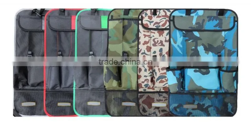 Durable high quality car back seat organzier with IPAD