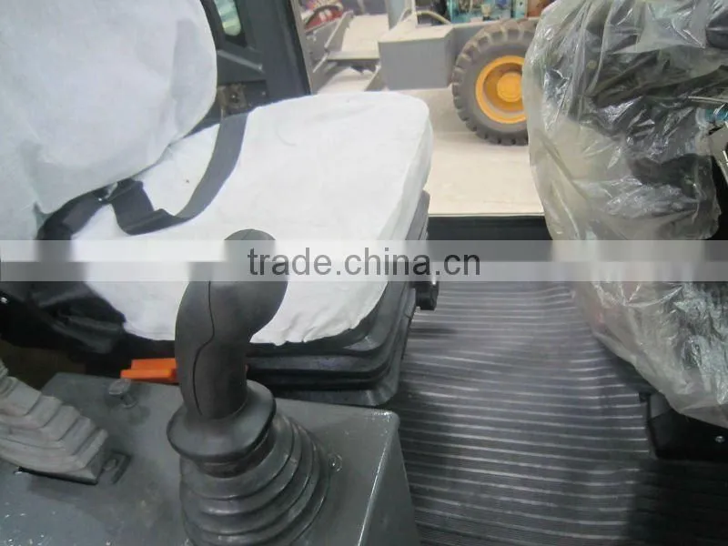 zl18 1.8ton broom wheel loader machine with ce