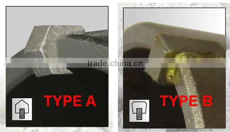 TCT tungsten carbide tipped hole saw for drilling hole saws on concrete cement brick
