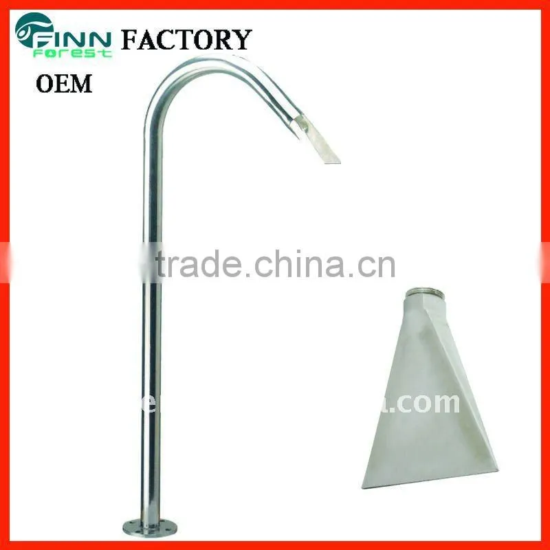 Strong power massage stainless steel spa shower goose ,snake shape garden pond waterfall,protable curtain for outdoor pool