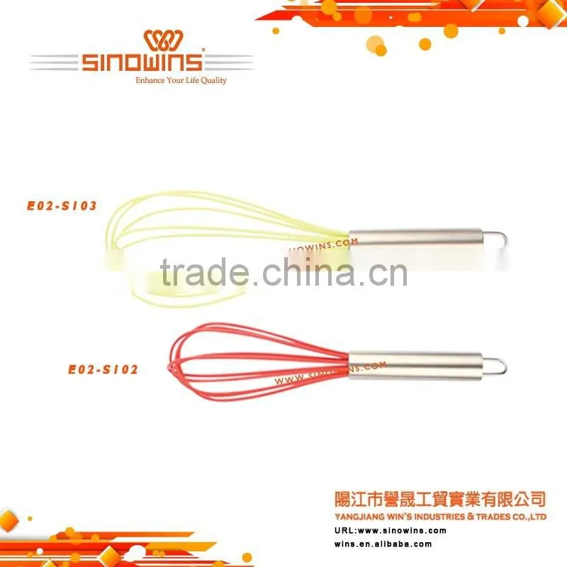 Best price Rotating Stainless Steel Egg whisk