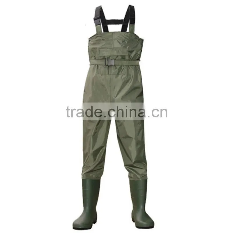 custom made breathable fishing waders black or green