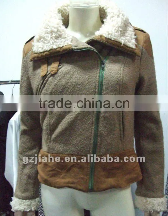 2013 popular and fashion winter woolen clothes for women