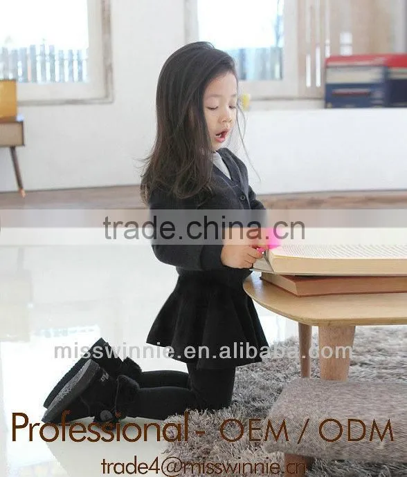 Europeann leggings with skirt for girls