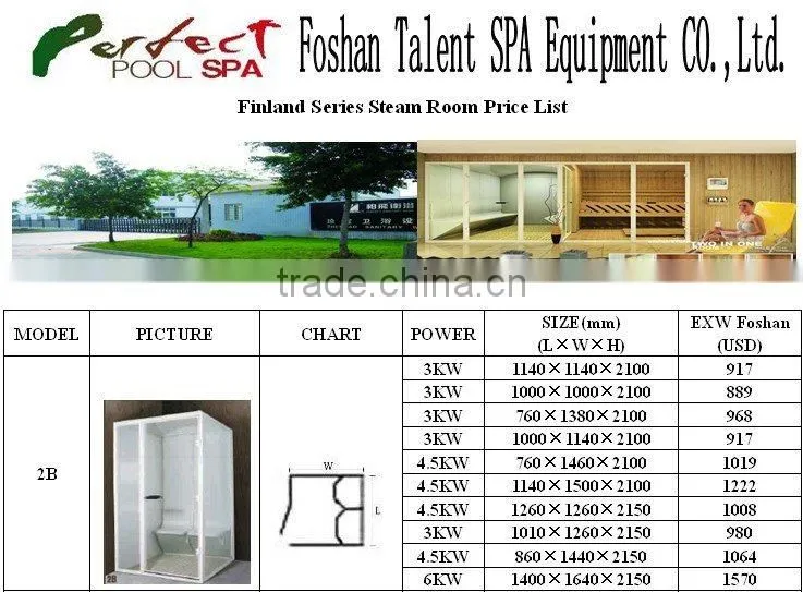 Finland steam room sauna 2B