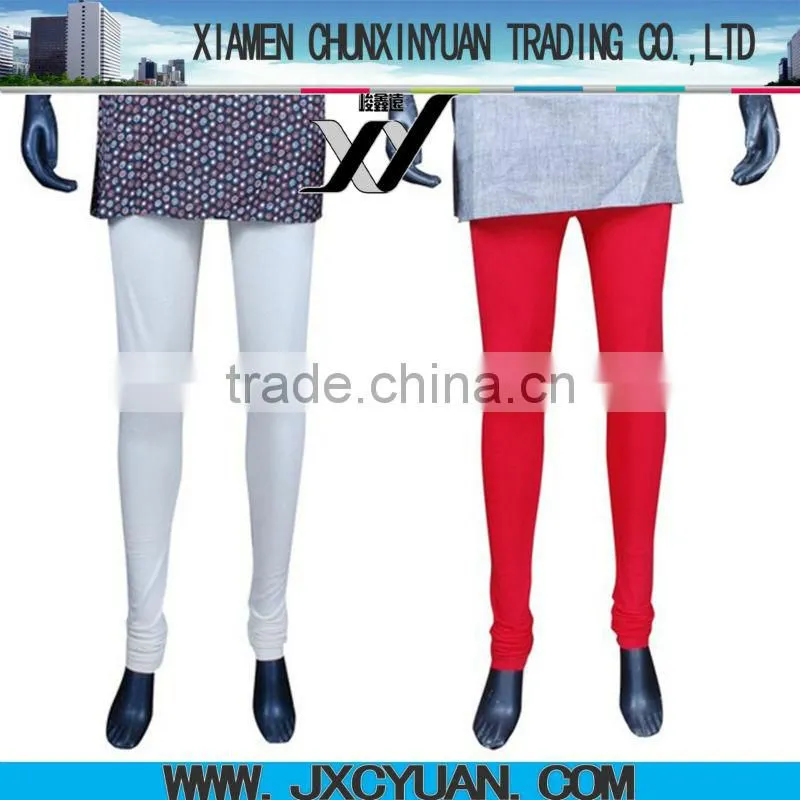 China women clothing women and ladies high quality cotton spandex long leggings