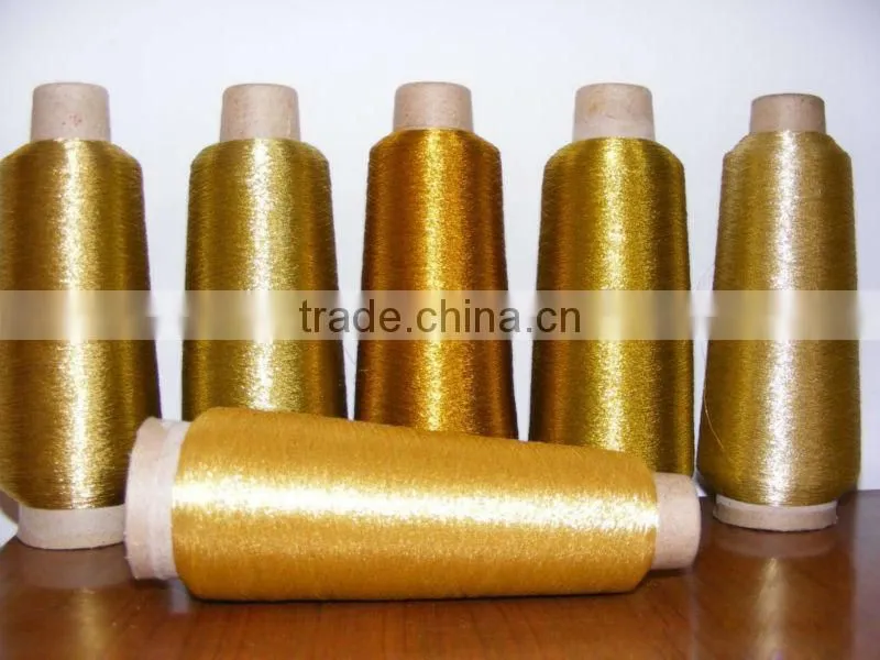 MH-type metallic elastic yarn ployester thread