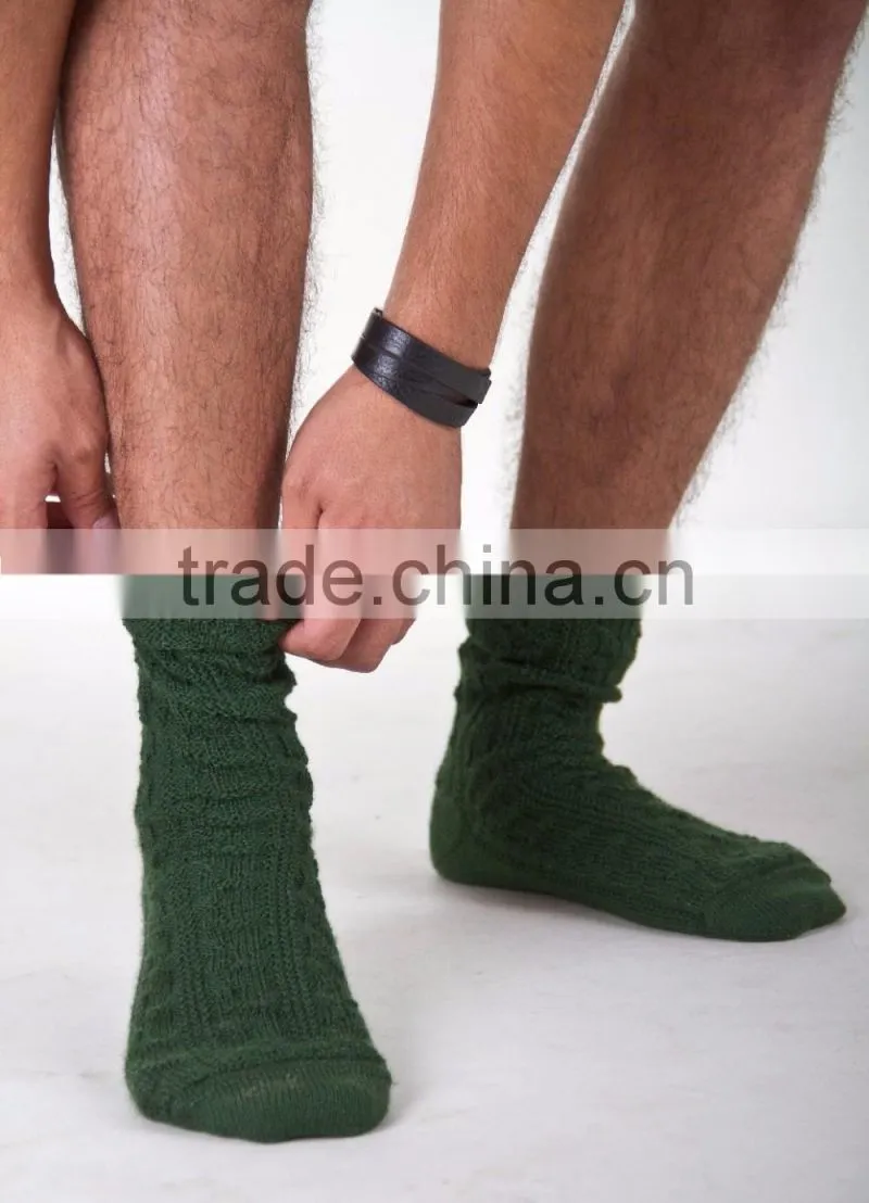 Bavarian short Sock (Green )
