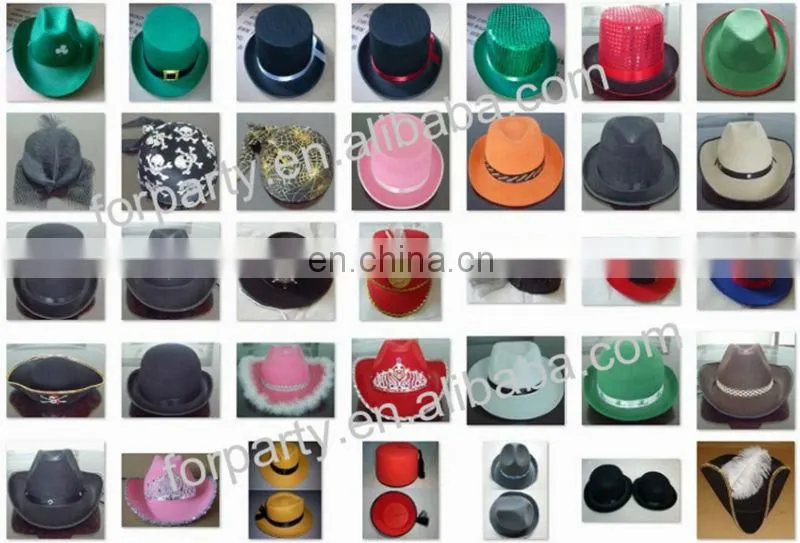 LPH-0063 LED sequin party hat