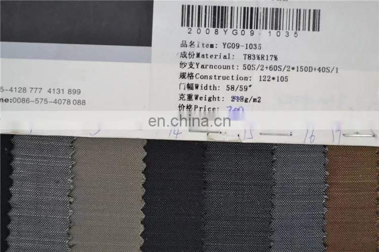 YG09-1035 polyester viscose chinese fabrics