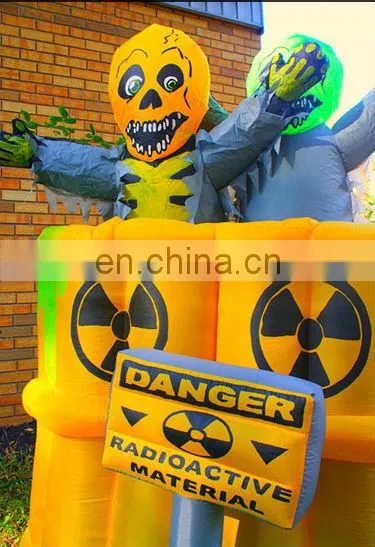 2013 hot sale inflatable haunted houses