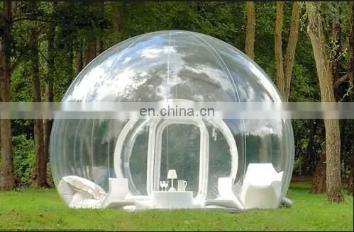 New romantic inflatable bubble camping tent,inflatable transparent tent