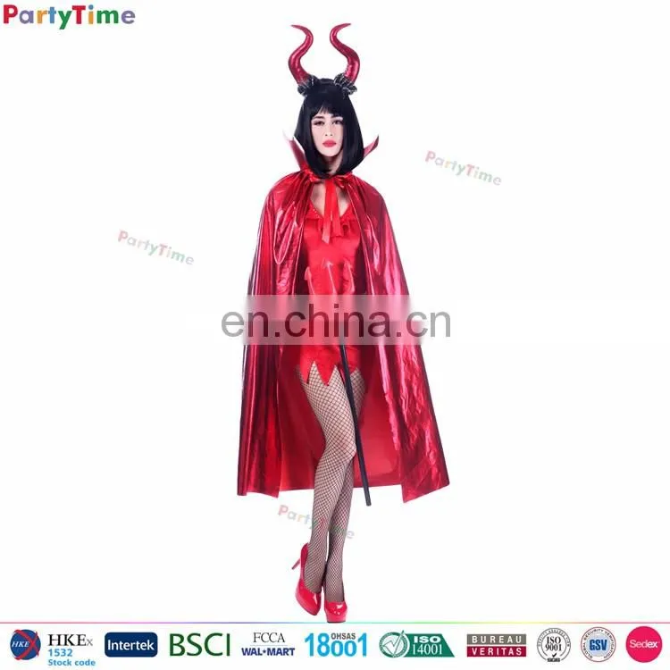 red devil carnival party short dress devil cosplay costume