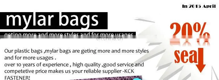 Plastic Zip Lock Bags/Aluminum Foil Zip Lock Bag/Zip Lock Plastic Bag