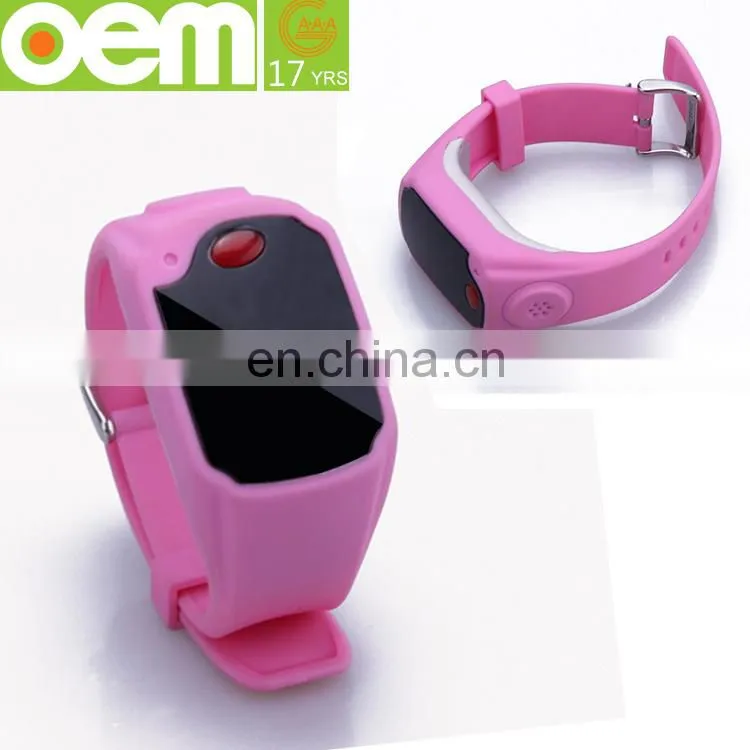 large factory oem silicone bracelet with pedometer for kids