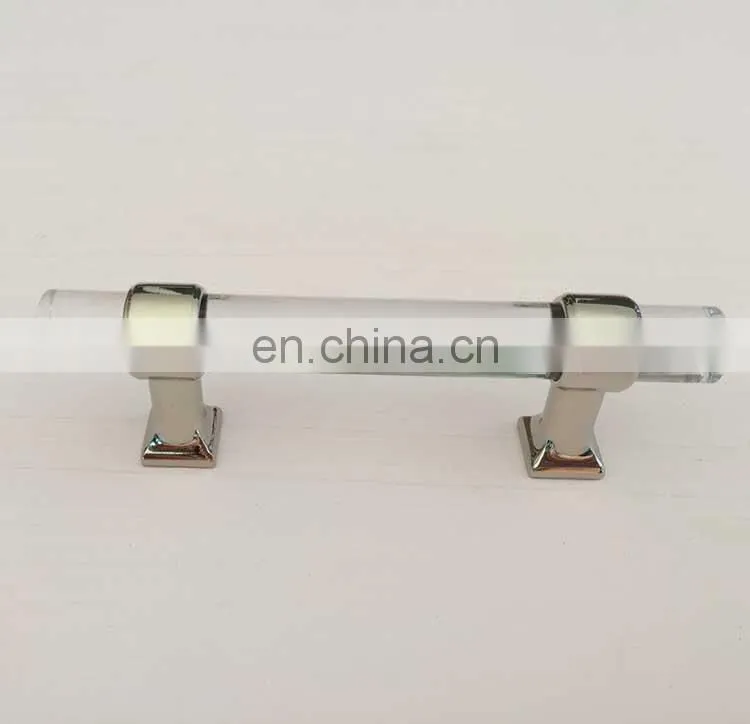 5" Lucite Acrylic Modern Cabinet Handle Pull Furniture Door T Bar Knobs and Pull Handles Golden ,acrylic handle