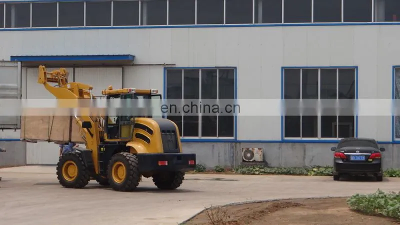 2019Joystick control 2ton wheel loader