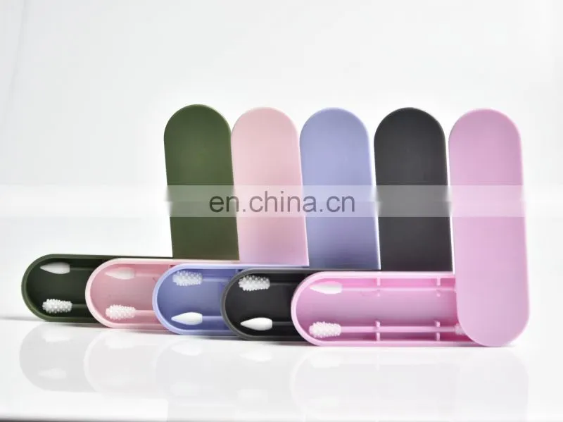 New Product Ideas 2019 Amazon Hot Sale Reusable Silicone Cotton Swabs Sticks Silicone swab ear cleaning bud stick