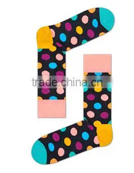 Custom Made Cotton Mens Socks Colorful
