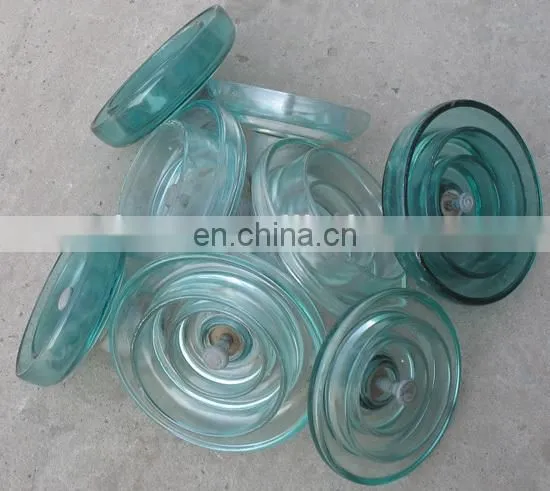 2021 year medium voltage toughened glass insulator LXP-40 glass insulator