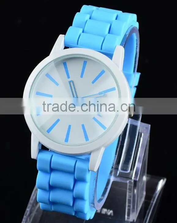 Geneva women watch,Round shape needle buckle watch