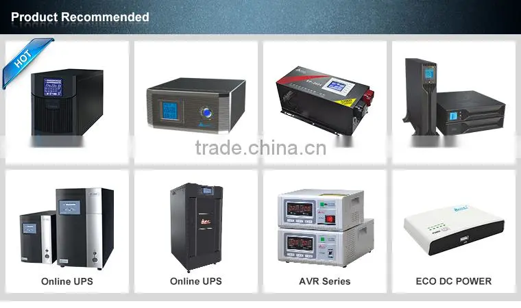 4KVA / 2800W Line-Interactive Double CPU Control Pure Sine Wave Extensible Gsensor LCD Uninterrupted Power Supply UPS