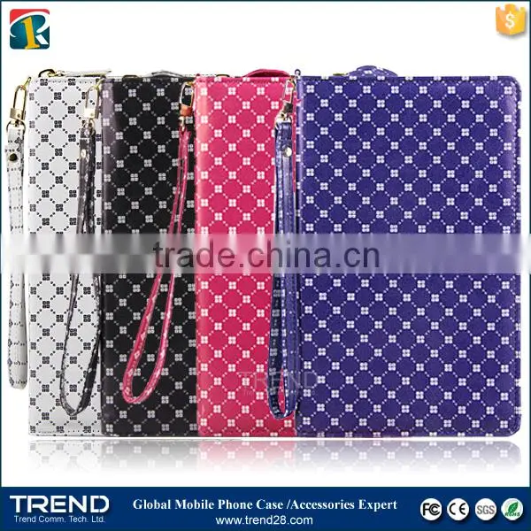 alibaba express protective zipper leather case for samsung tab 4 8 inch