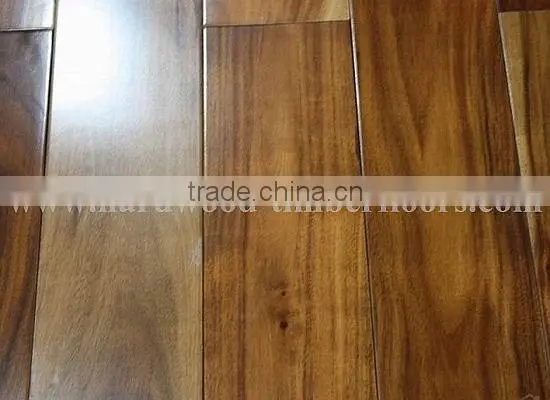 Anti- crack real wood acacia engineered wood flooring