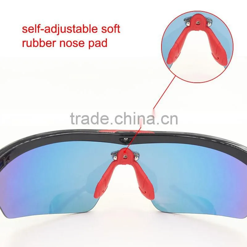 Stylish newest lightweight sporty smoke biking glasses