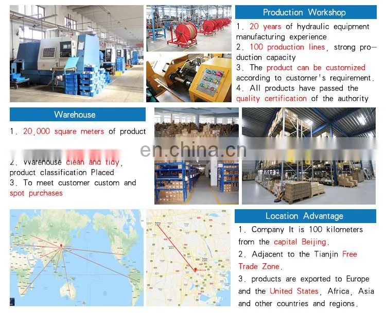 hydraulic hose crimping machine with strong power
