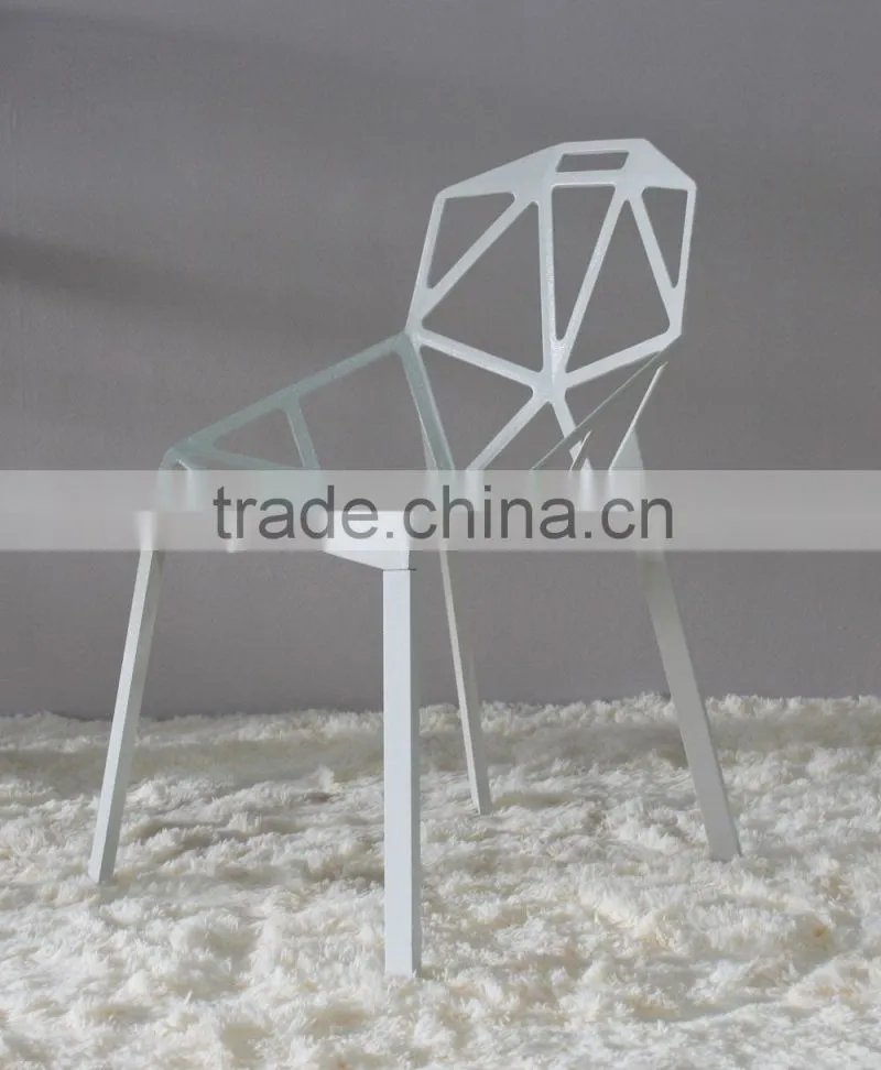 Konstantin Grcic chair one aluminum metal restaurant chair