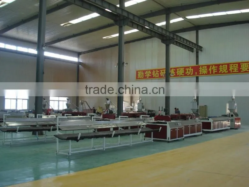 pvc window and door profile extrusion machine and for welding pvc window