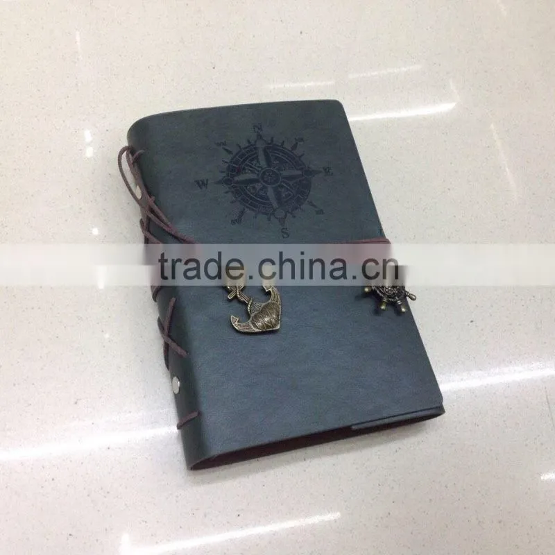 Vintage restro type loose-leaf notebook