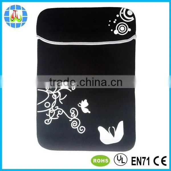 Supper Men design neoprene tablet sleeve with zipper