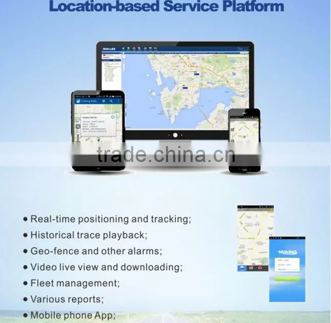 GPS 3G 4ch MDVR Vehicle mobile DVR with free CMS software CE certificate
