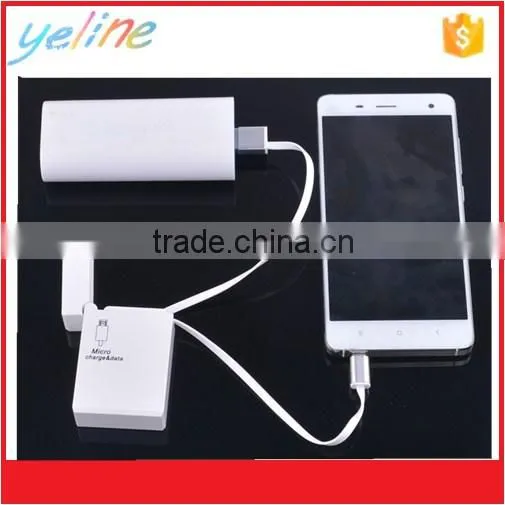 2016 new prouct hottest selling colorful data cables with storage box data cables