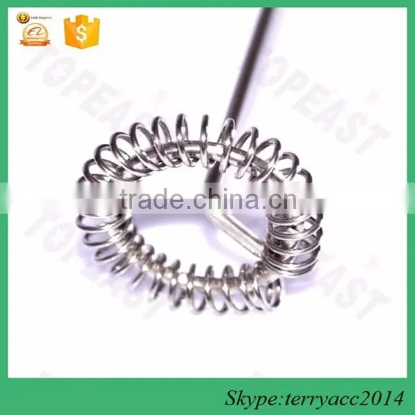 Milk Frother and Whisk in Stainless Steel with Stand and 2 Speed